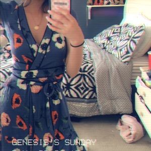 Urban outfitters wrapped dress